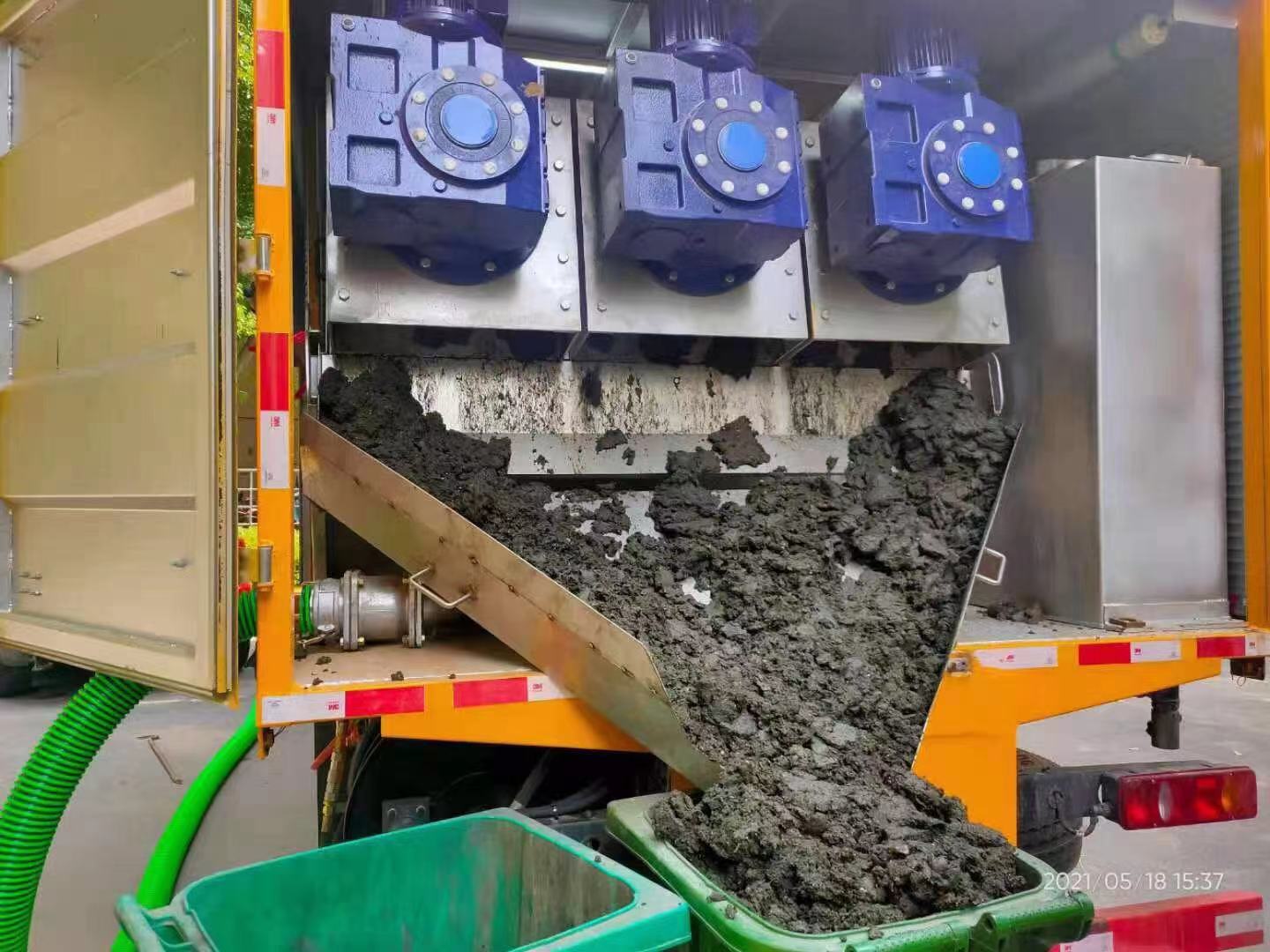 玄武化粪池清掏城市维护站-泥浆净化干湿分离处理